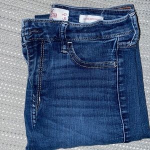 Hollister size 5R W27 L30 high rise super skinny jeans